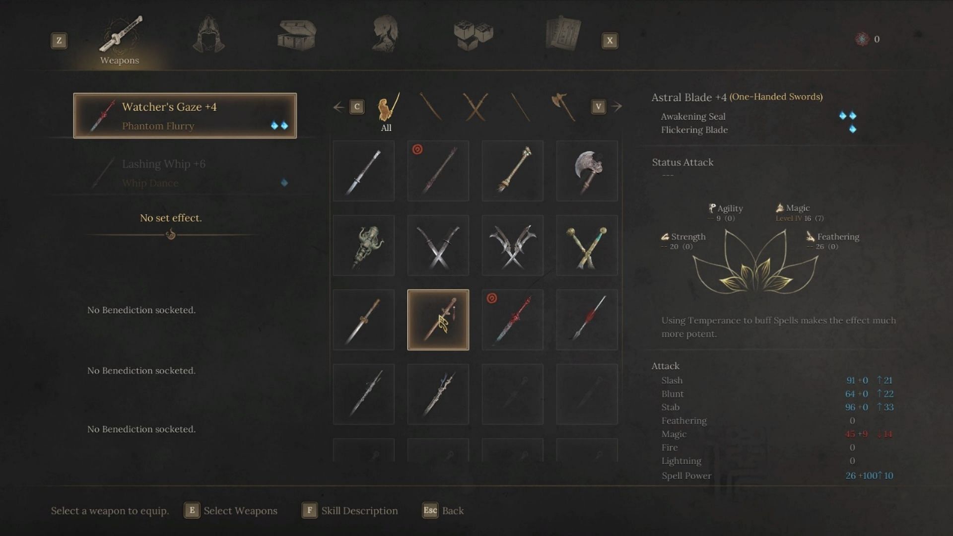 The Astral Blade in-game (Image via 505 Games)